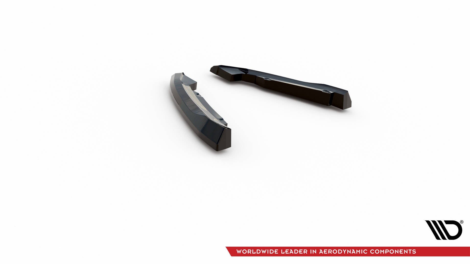Maxton Heck Ansatz Flaps Diffusor V.1 für Ford Edge Mk2 schwarz Hochglanz