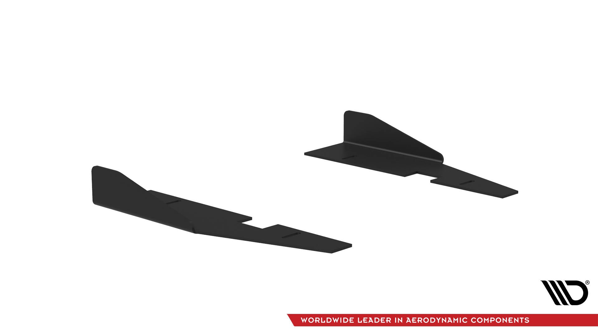 Maxton Side Flaps Kia Stinger GT / GT-Line / Standard Mk1 schwarz Hochglanz