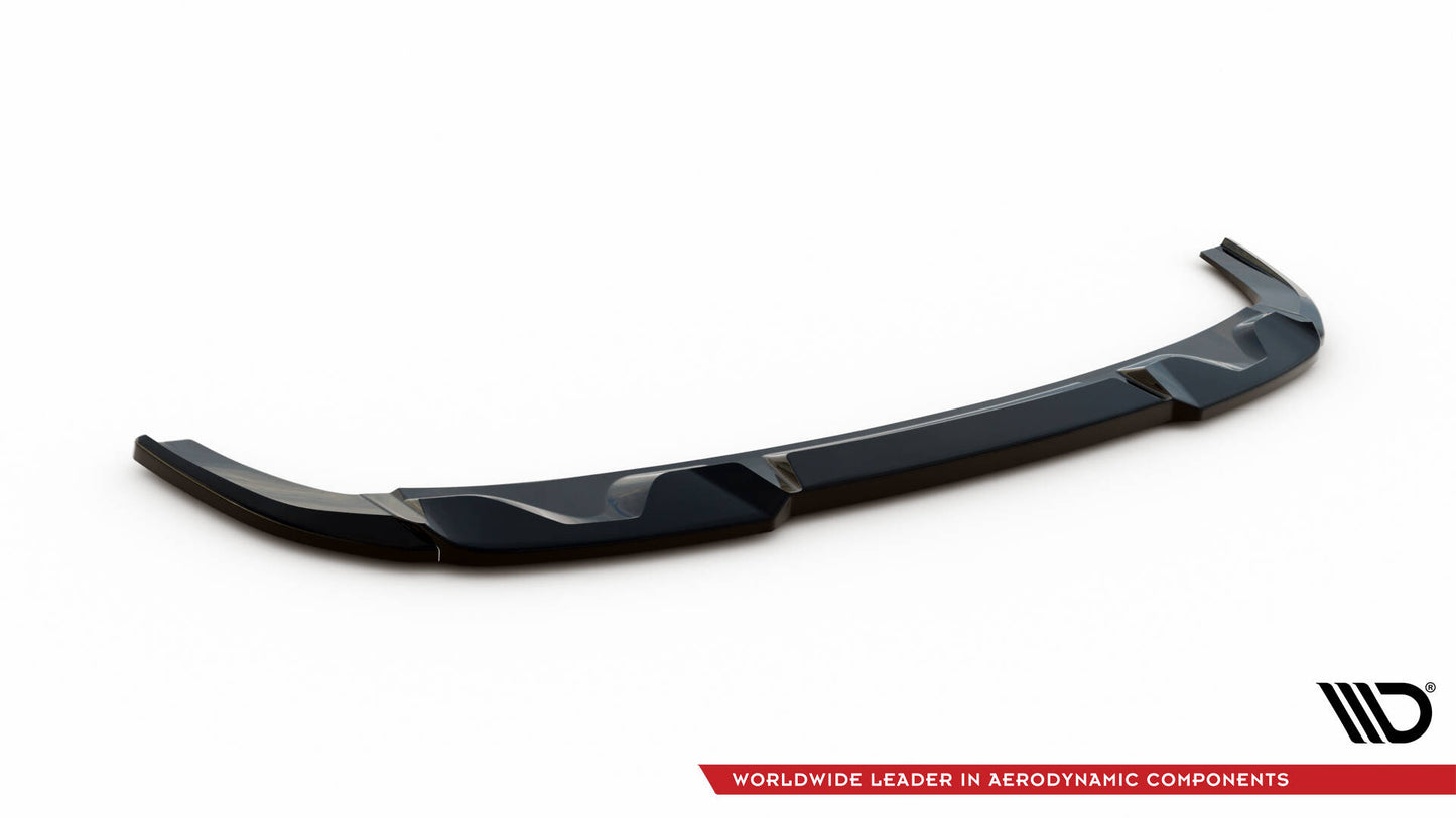 Maxton Zentrale Hinten Splitte Audi RS3 Sportback 8Y schwarz Hochglanz