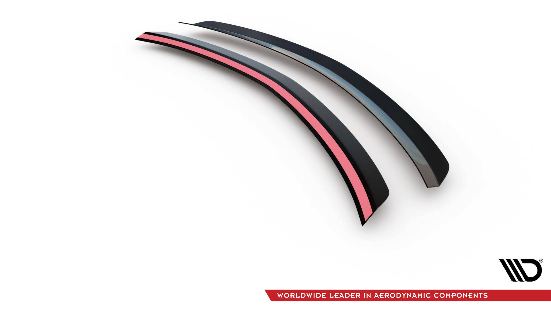 Maxton Spoiler CAP für Mercedes-Benz C Limousine W204 / C Coupe C204 schwarz Hochglanz