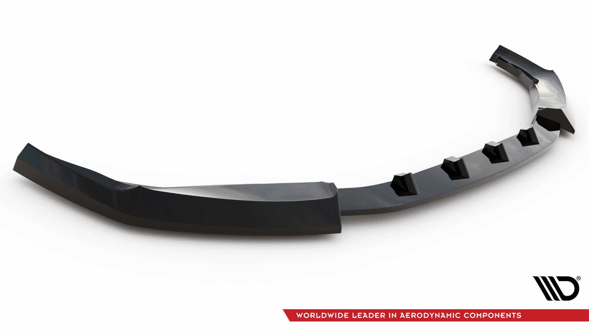 Maxton Front Ansatz V.3 für BMW M2 G87 schwarz Hochglanz