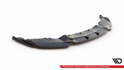 Maxton Front Ansatz für BMW 5er GT M-Paket F07 schwarz Hochglanz