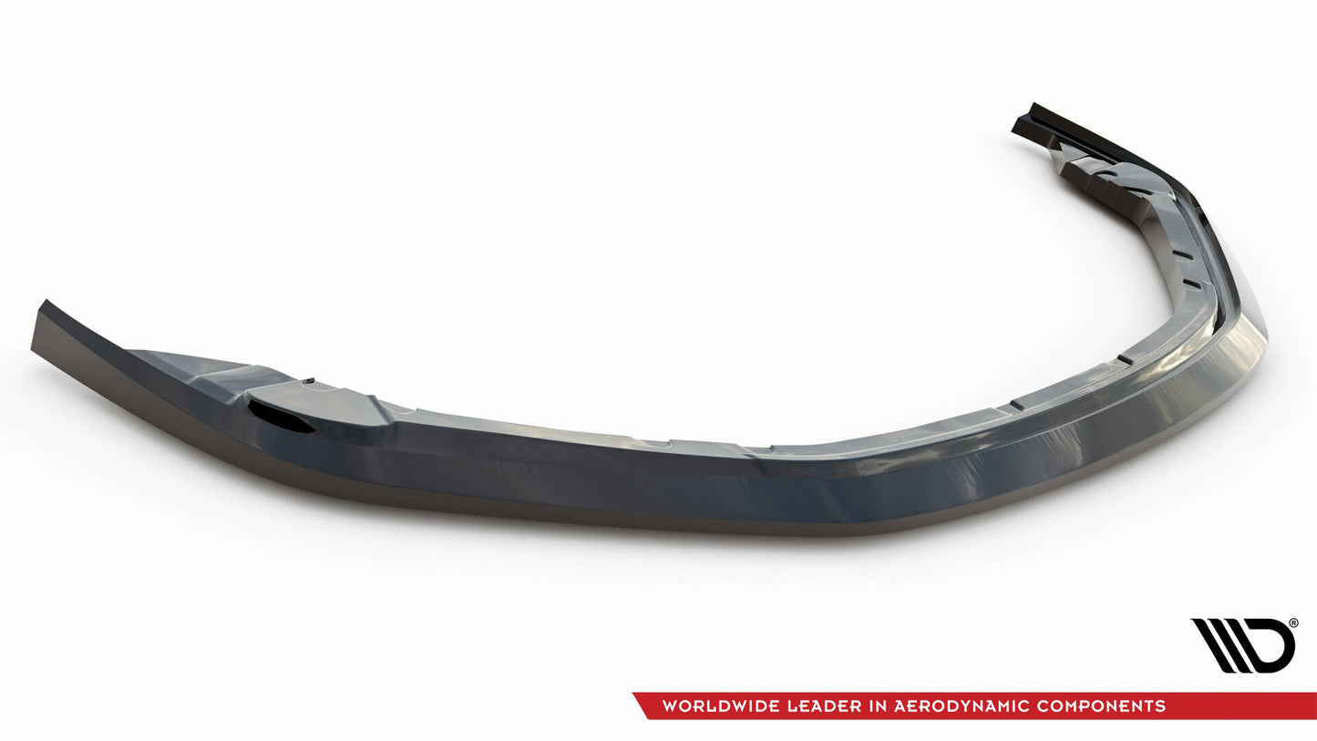 Maxton Front Ansatz für Porsche 911 992 GT3 schwarz Hochglanz