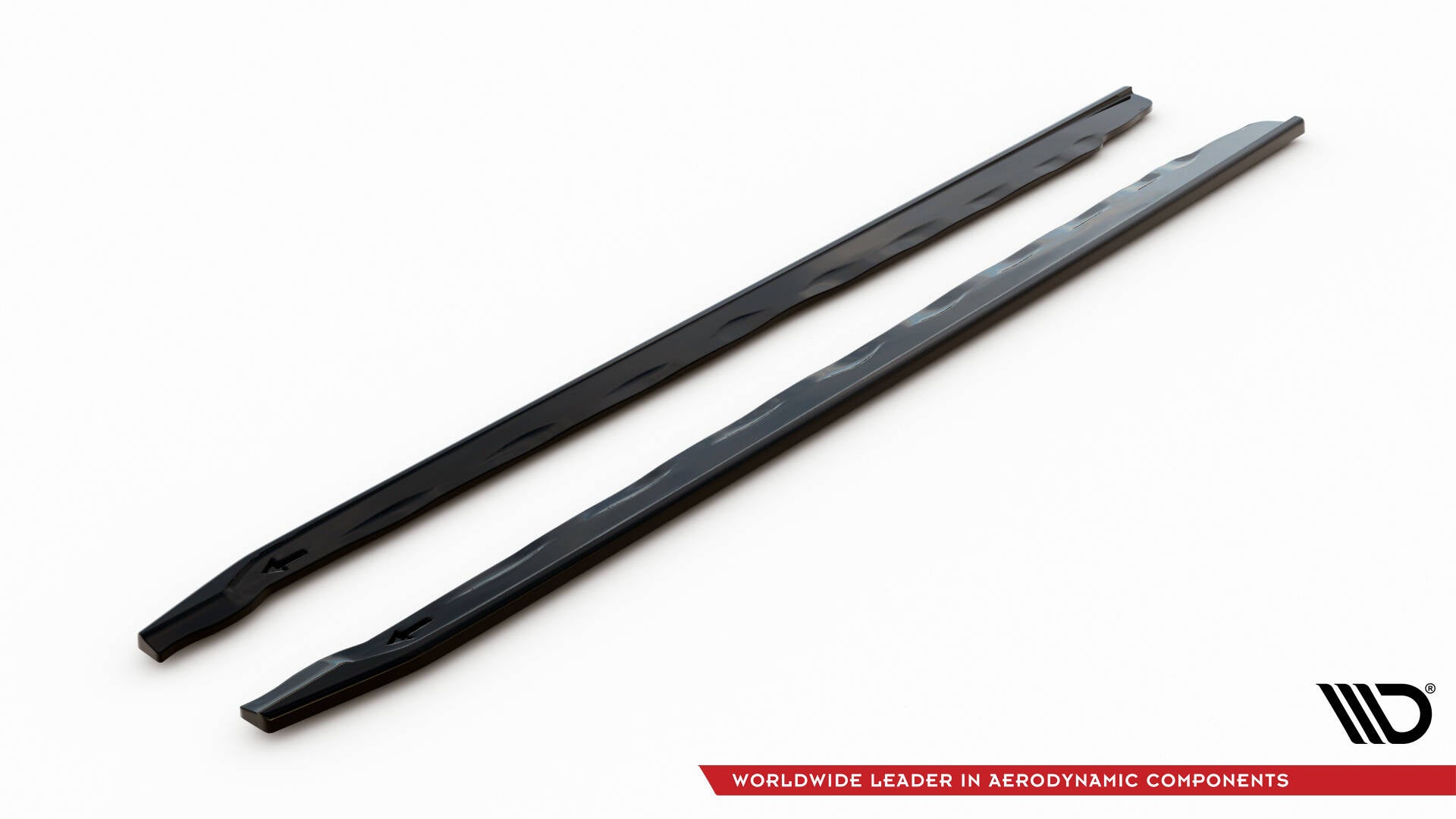 Maxton Seitenschweller Ansatz für BMW M135i M-Performance F40 schwarz Hochglanz