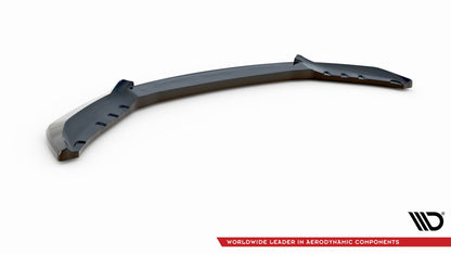 Maxton Front Ansatz V.2 für BMW 4er Coupe / Gran Coupe / Cabrio F32 / F36 / F33 schwarz Hochglanz