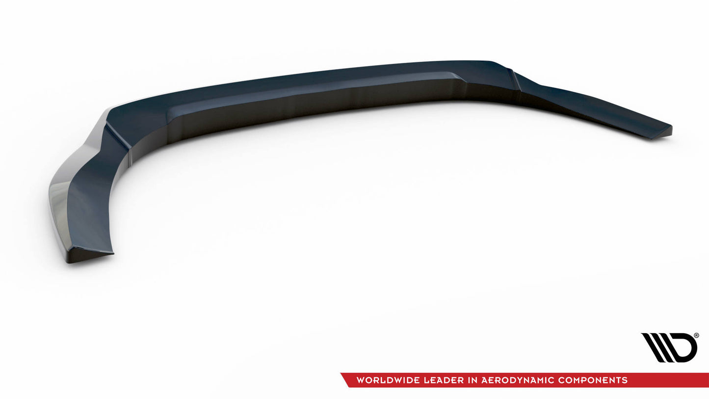 Maxton Front Ansatz für Ford Tourneo Custom Mk1 Facelift schwarz Hochglanz