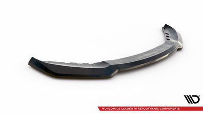 Maxton Front Ansatz V.1 für BMW 4er Coupe / Gran Coupe / Cabrio F32 / F36 / F33 schwarz Hochglanz