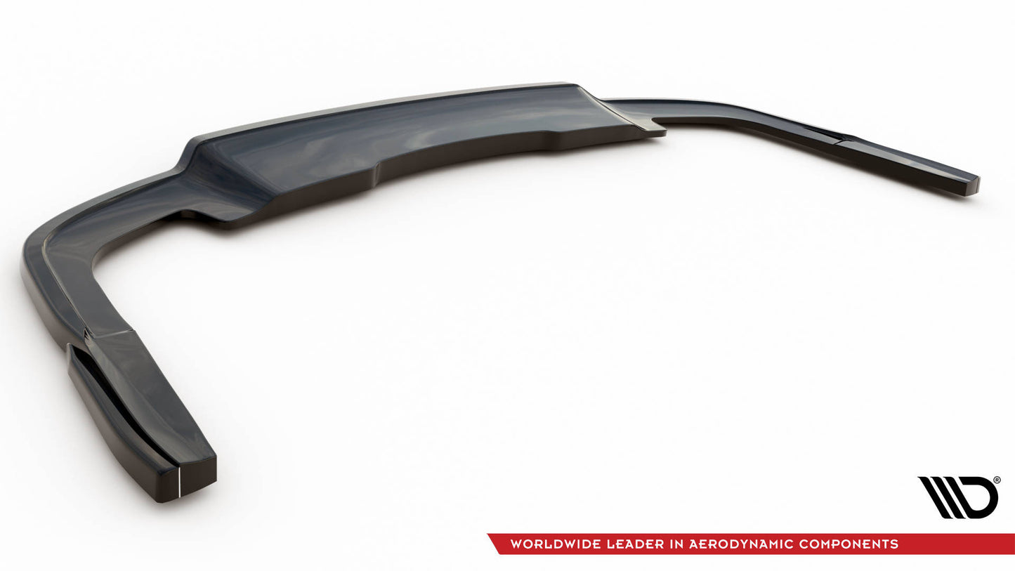 Maxton Mittlerer Diffusor Heck Ansatz DTM Look für Audi A5 S-Line F5 Facelift schwarz matt