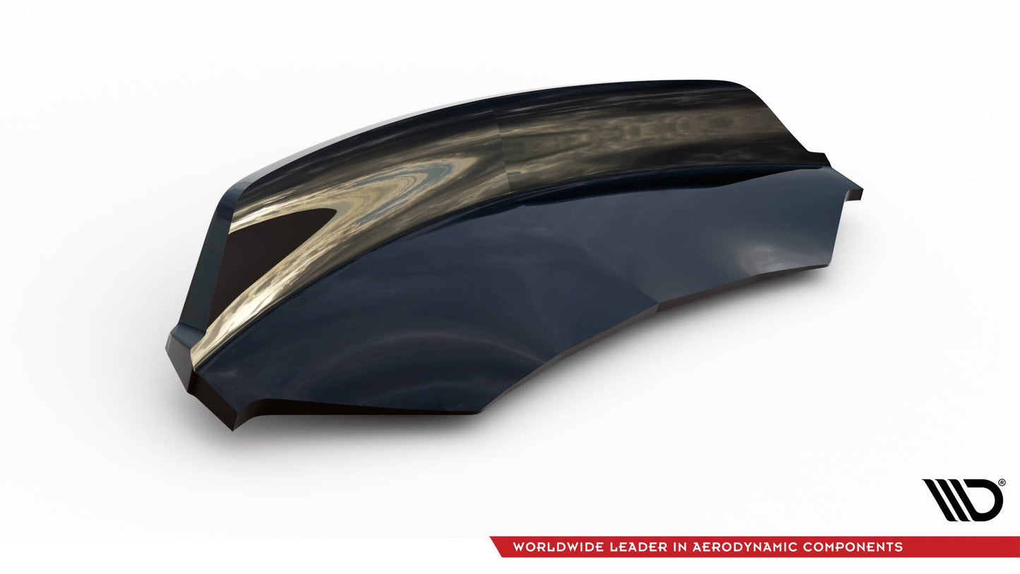 Maxton Mittlerer Diffusor Heck Ansatz DTM Look für BMW Z4 M-Paket E89 Facelift schwarz Hochglanz