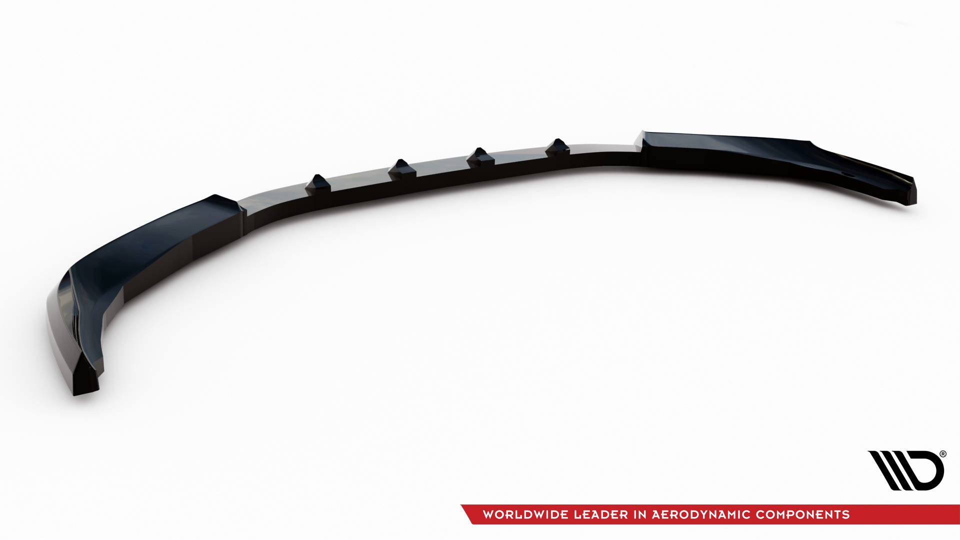 Maxton Front Ansatz V.3 für BMW M2 G87 schwarz Hochglanz