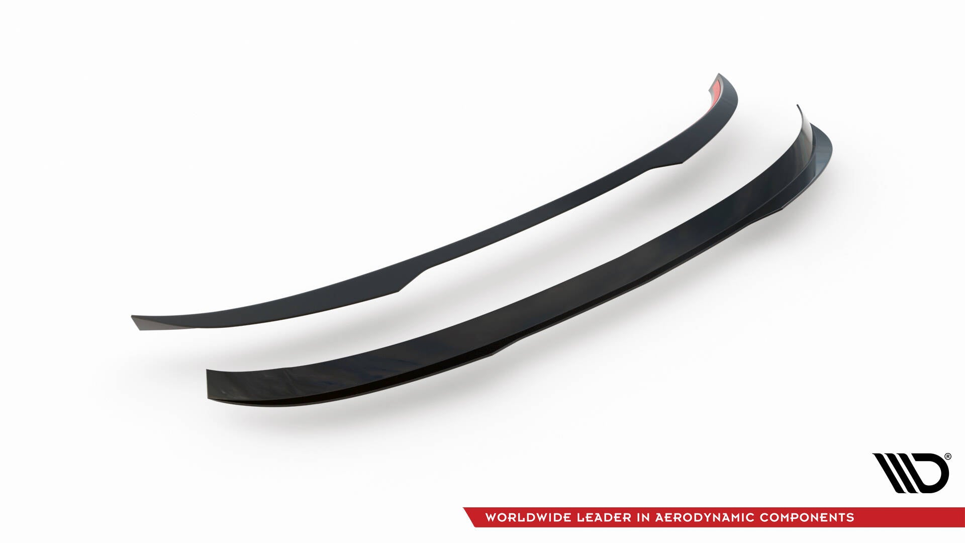 Maxton Spoiler CAP für Ford Mondeo Kombi ST-Line Mk4 Facelift schwarz Hochglanz