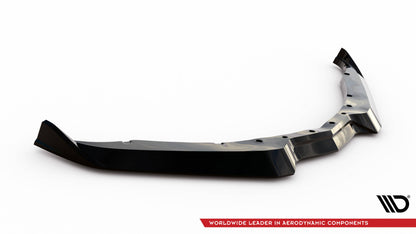 Maxton Front Ansatz V.2 für Chevrolet Corvette C7 schwarz Hochglanz