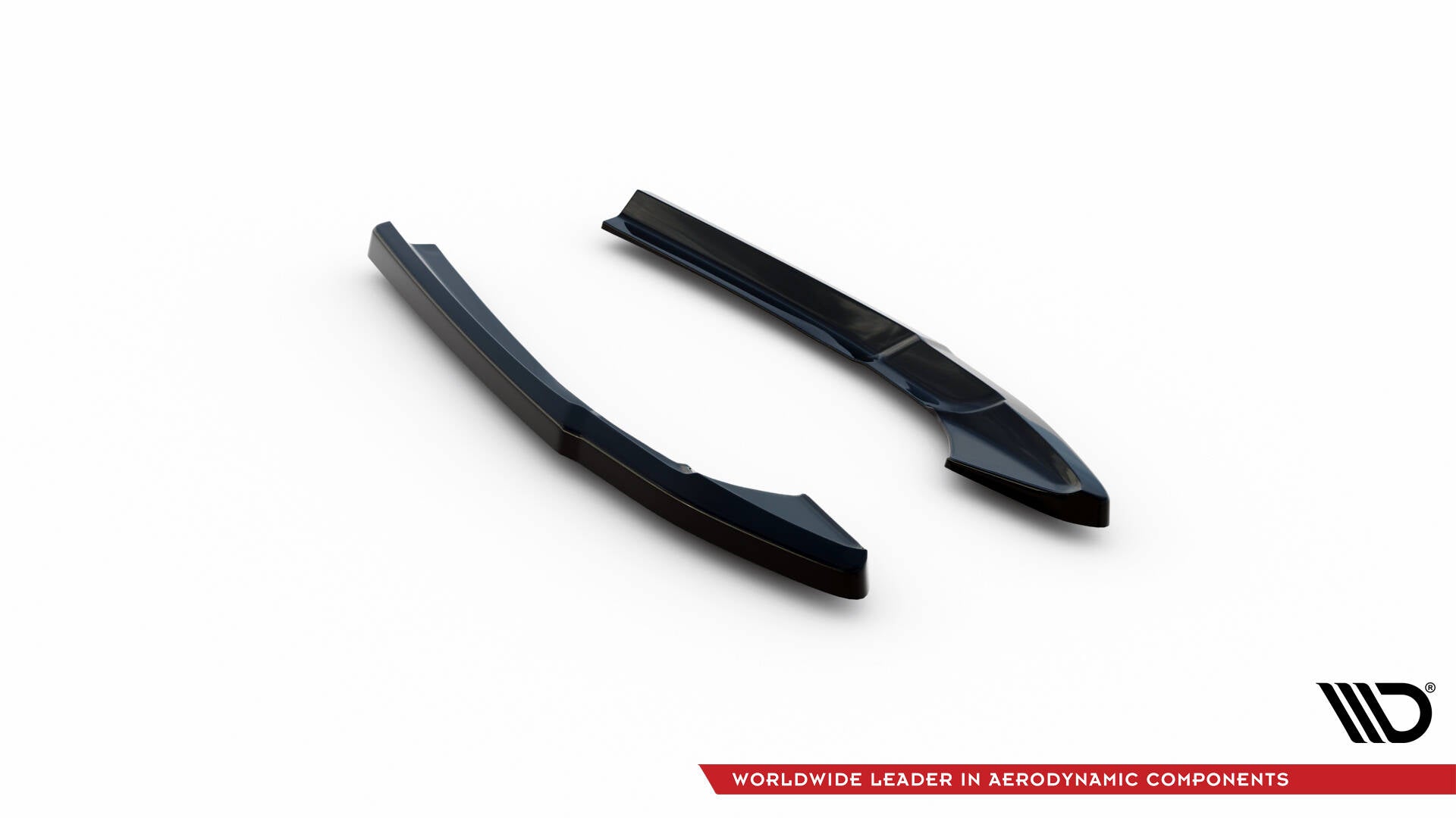 Maxton Heck Ansatz Flaps Diffusor für Audi S4 B9 Facelift schwarz Hochglanz