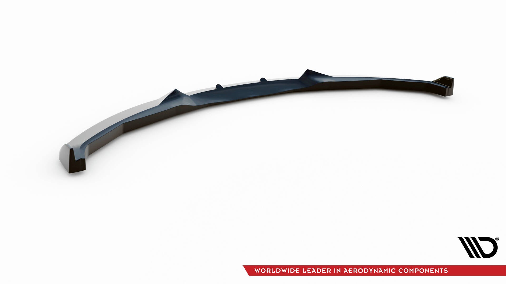 Maxton Front Ansatz V.2 für BMW 1er M-Paket E87 Facelift schwarz Hochglanz
