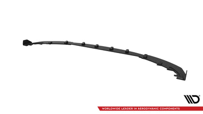 Maxton Street Pro Front Ansatz für +Flaps für V.1 + Flaps BMW M2 G87 schwarz Hochglanz