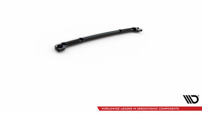 Maxton Mittlerer Diffusor Heck Ansatz für Mini Cooper Clubman John Cooper Works F54 Facelift schwarz Hochglanz