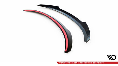 Maxton Spoiler CAP für BMW M6 / 6 M-Paket Cabriolet F12 schwarz Hochglanz