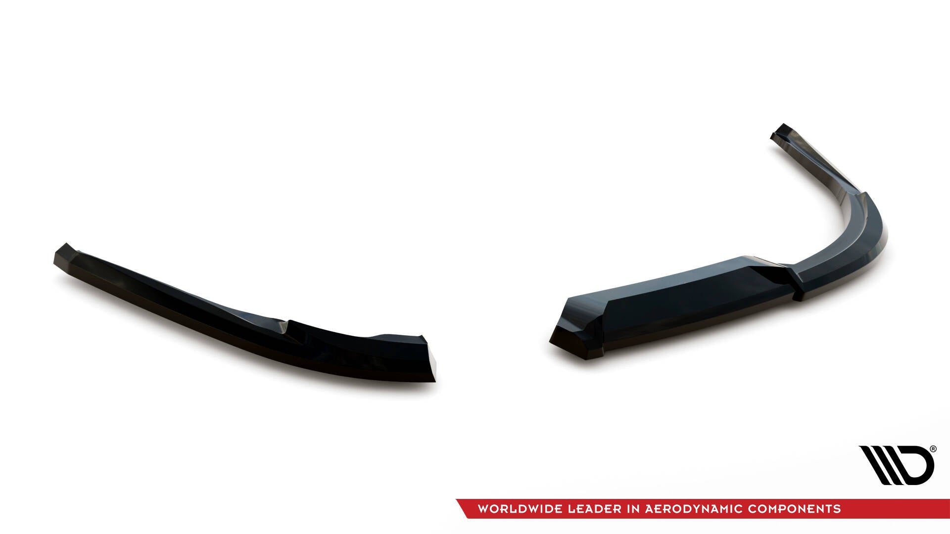 Maxton Heck Ansatz Flaps Diffusor für Jaguar XE R-Sport X760 schwarz Hochglanz