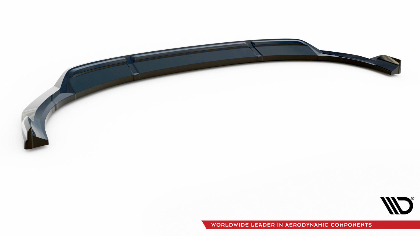 Maxton Front Ansatz V.2 für Audi e-tron schwarz Hochglanz