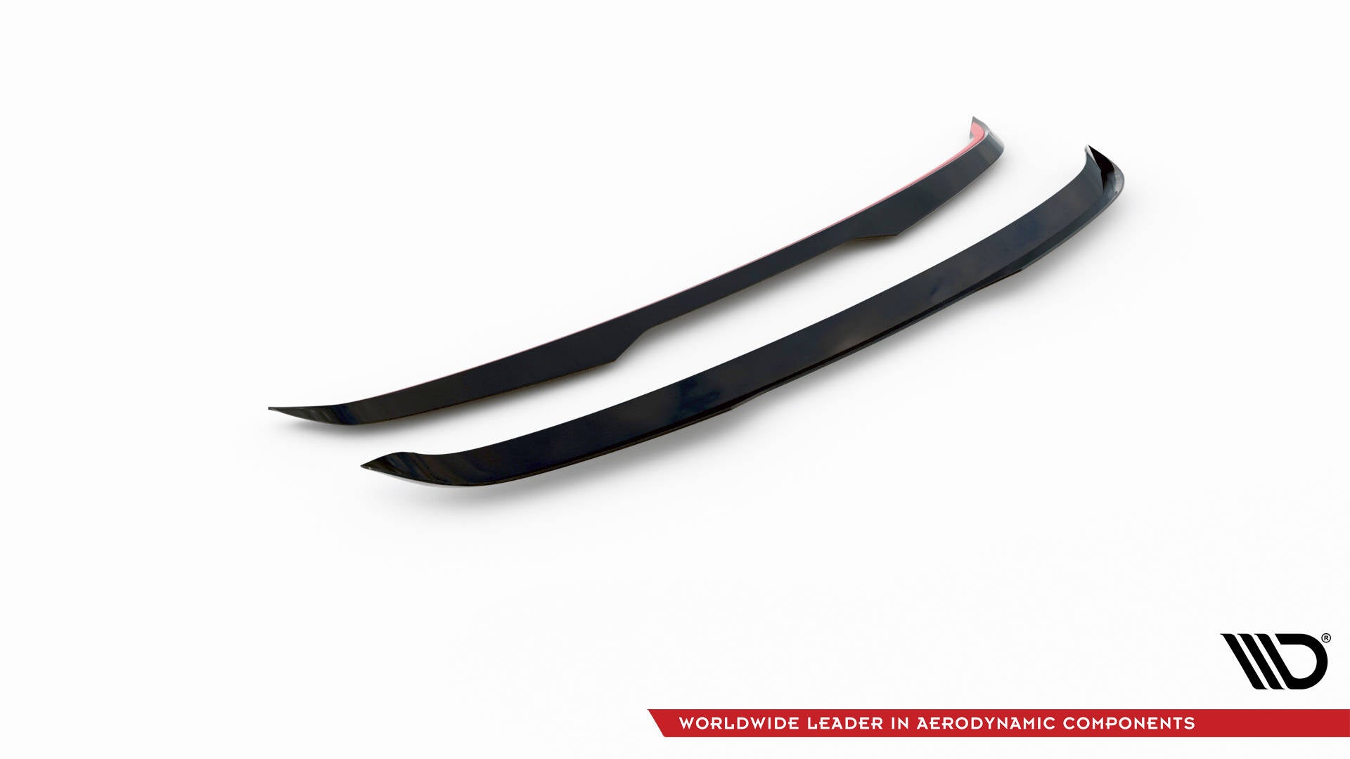 Maxton Spoiler CAP für Audi A3 Sportback 8Y schwarz Hochglanz