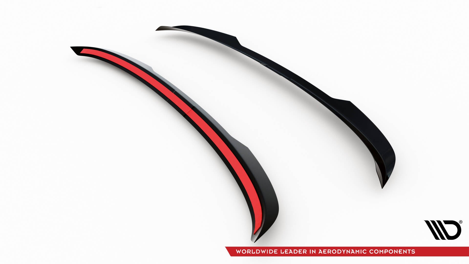 Maxton Spoiler CAP für Hyundai Kona N-Line Mk2 schwarz Hochglanz