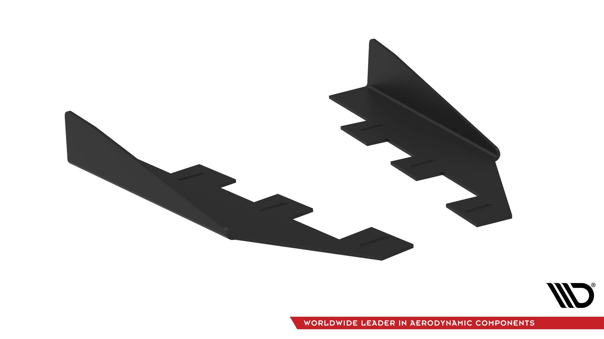 Maxton Hintere Seiten Flaps für Kia Proceed GT Mk1 Facelift schwarz Hochglanz