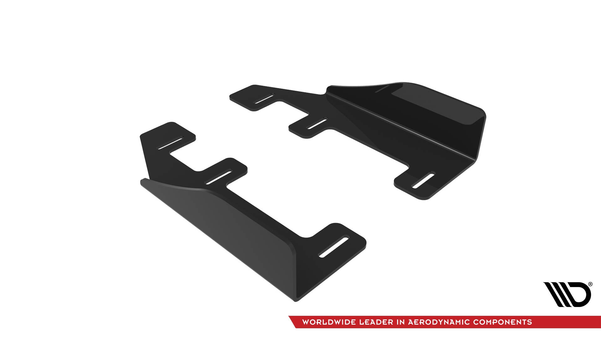 Maxton Side Flaps BMW 1er F40 M-Paket / M135i schwarz Hochglanz