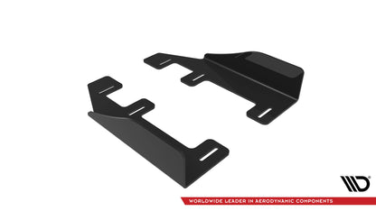 Maxton Side Flaps BMW 1er F40 M-Paket / M135i schwarz Hochglanz