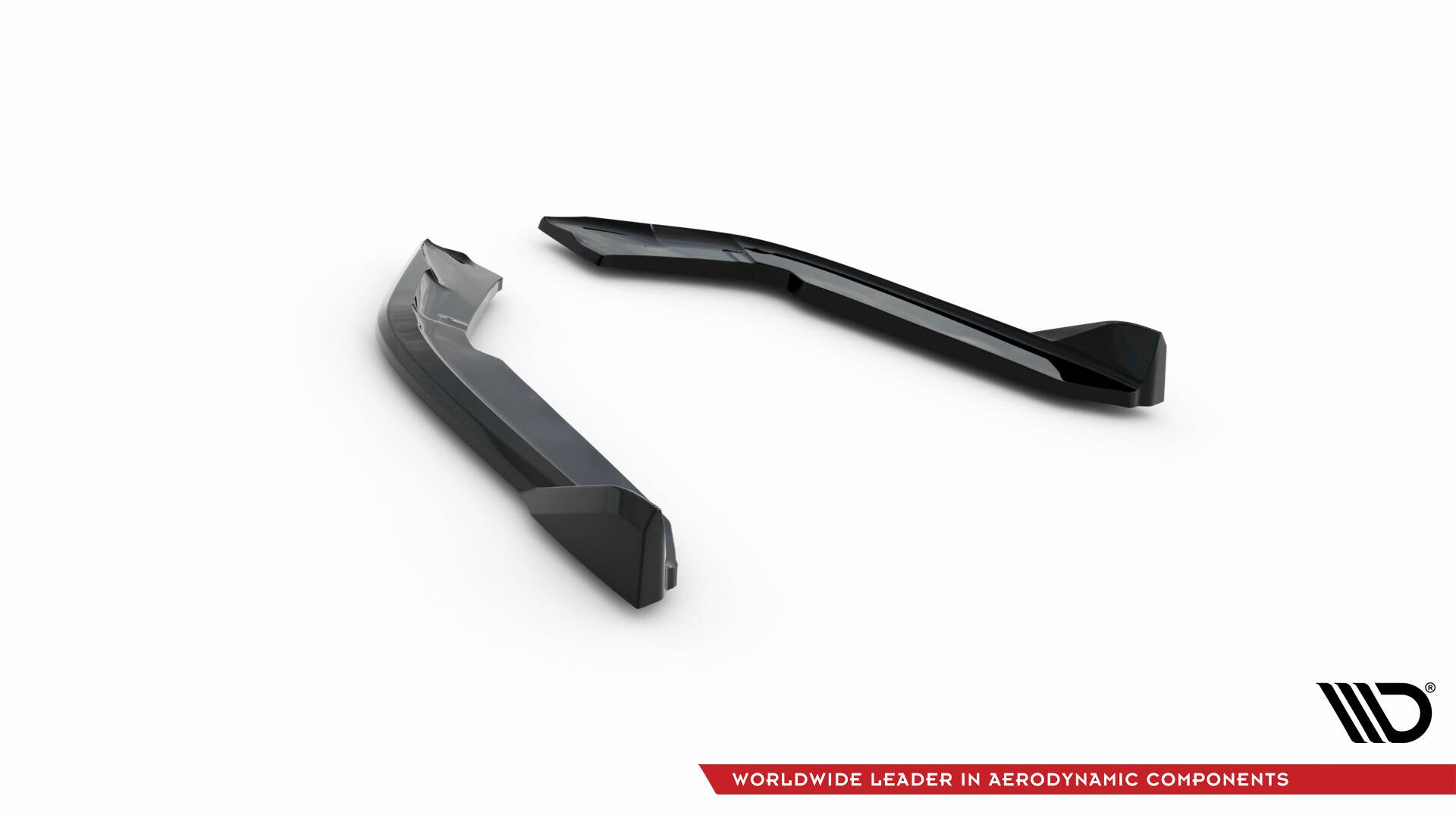 Maxton Heck Ansatz Flaps Diffusor V.5 für BMW 4er Coupe M-Paket F32  schwarz Hochglanz