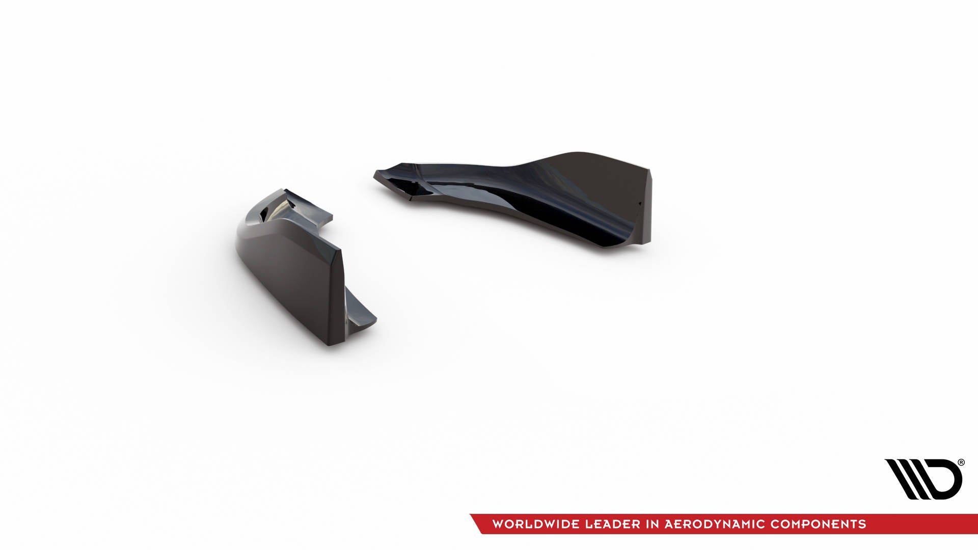 Maxton Heck Ansatz Flaps Diffusor V.6 für BMW 1er F40 M-Paket/ M135i schwarz Hochglanz