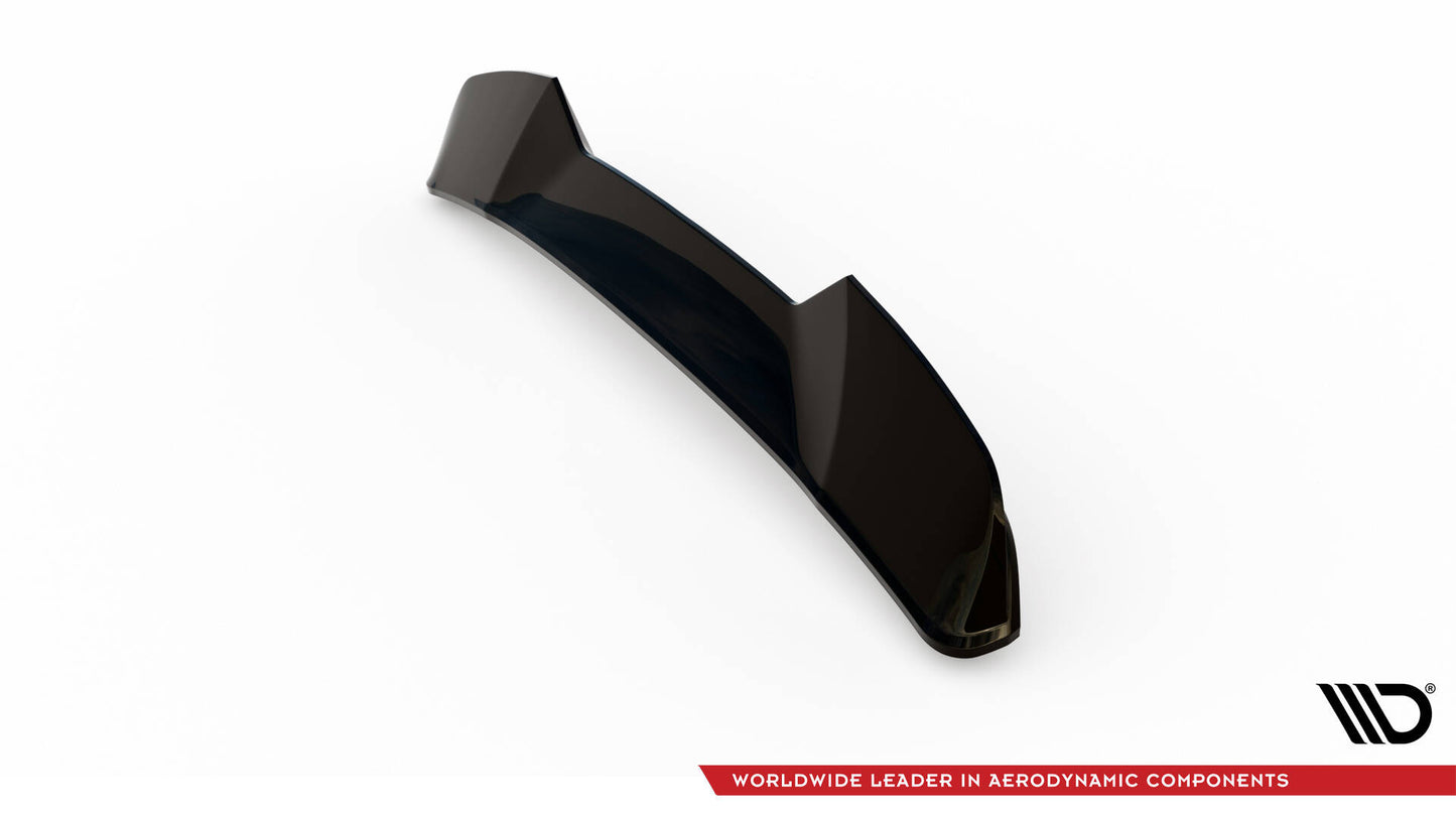 Maxton Spoiler CAP für 3D BMW X3 M F97 Facelift schwarz Hochglanz