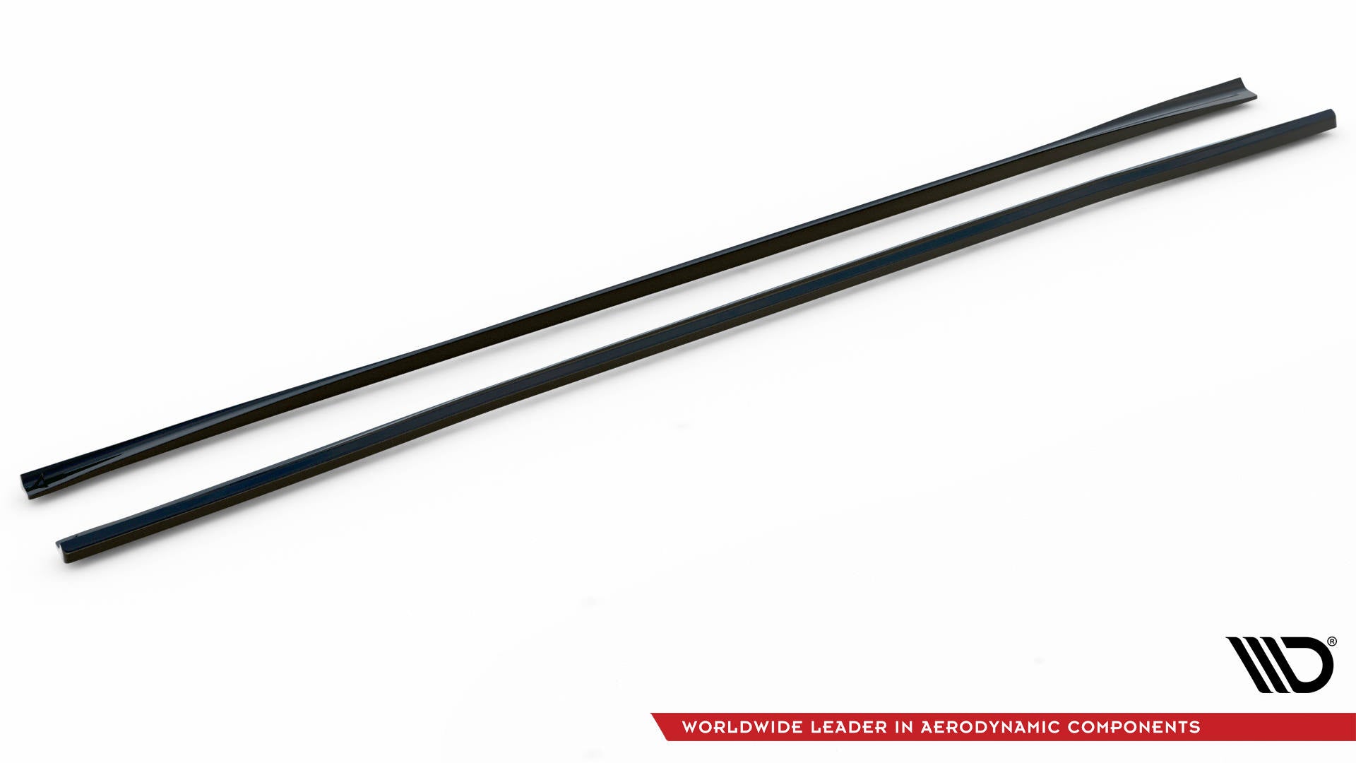 Maxton Seitenschweller Ansatz für Audi S8 / A8 S-Line D5 schwarz Hochglanz