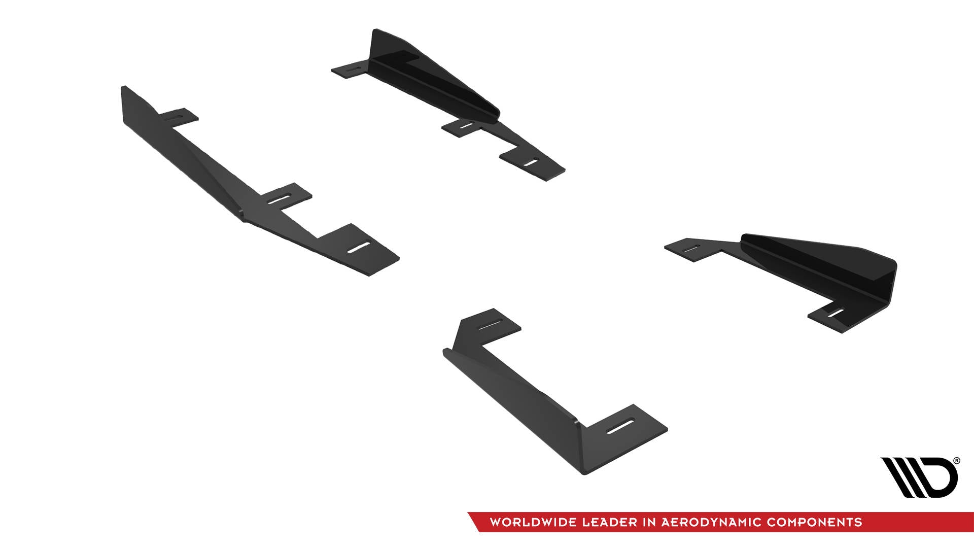 Maxton Side Flaps BMW 2 Coupe G42 schwarz Hochglanz