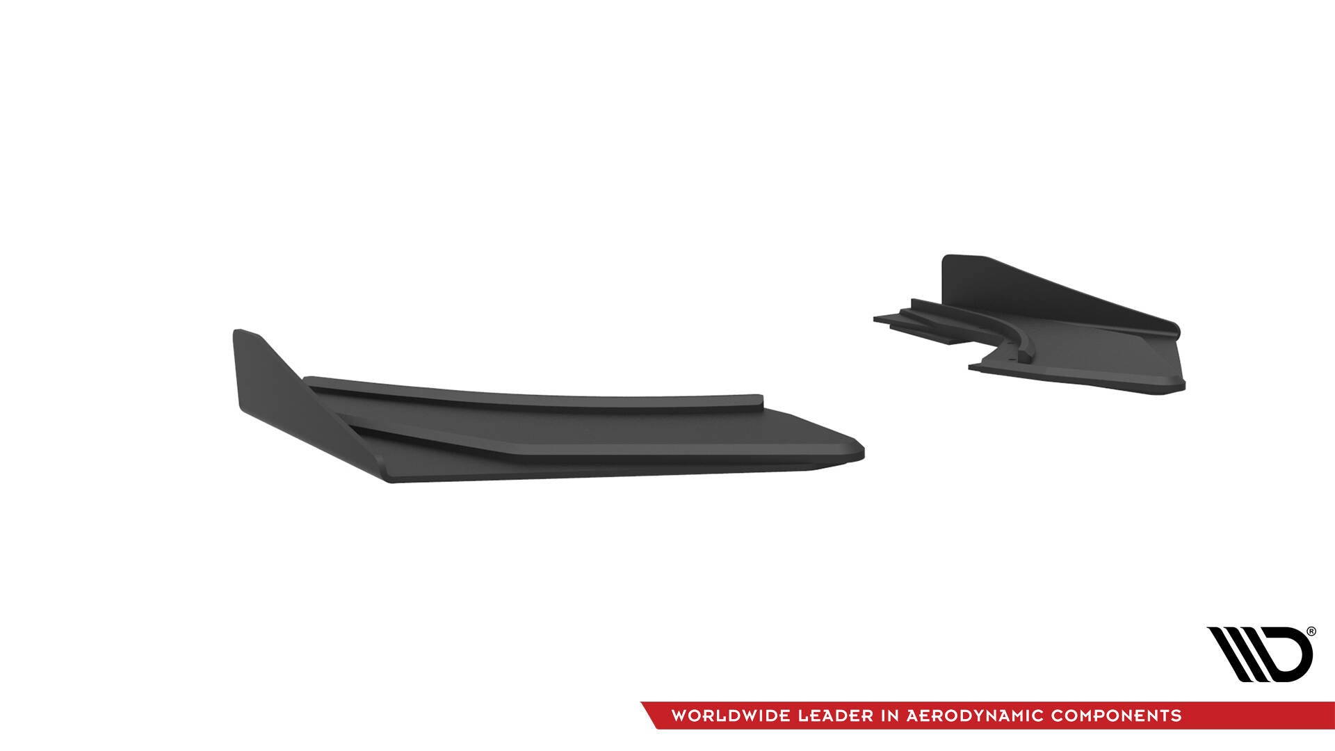 Maxton Street Pro Heck Ansatz Flaps Diffusor +Flaps für Audi S3 Limousine 8V schwarz Hochglanz