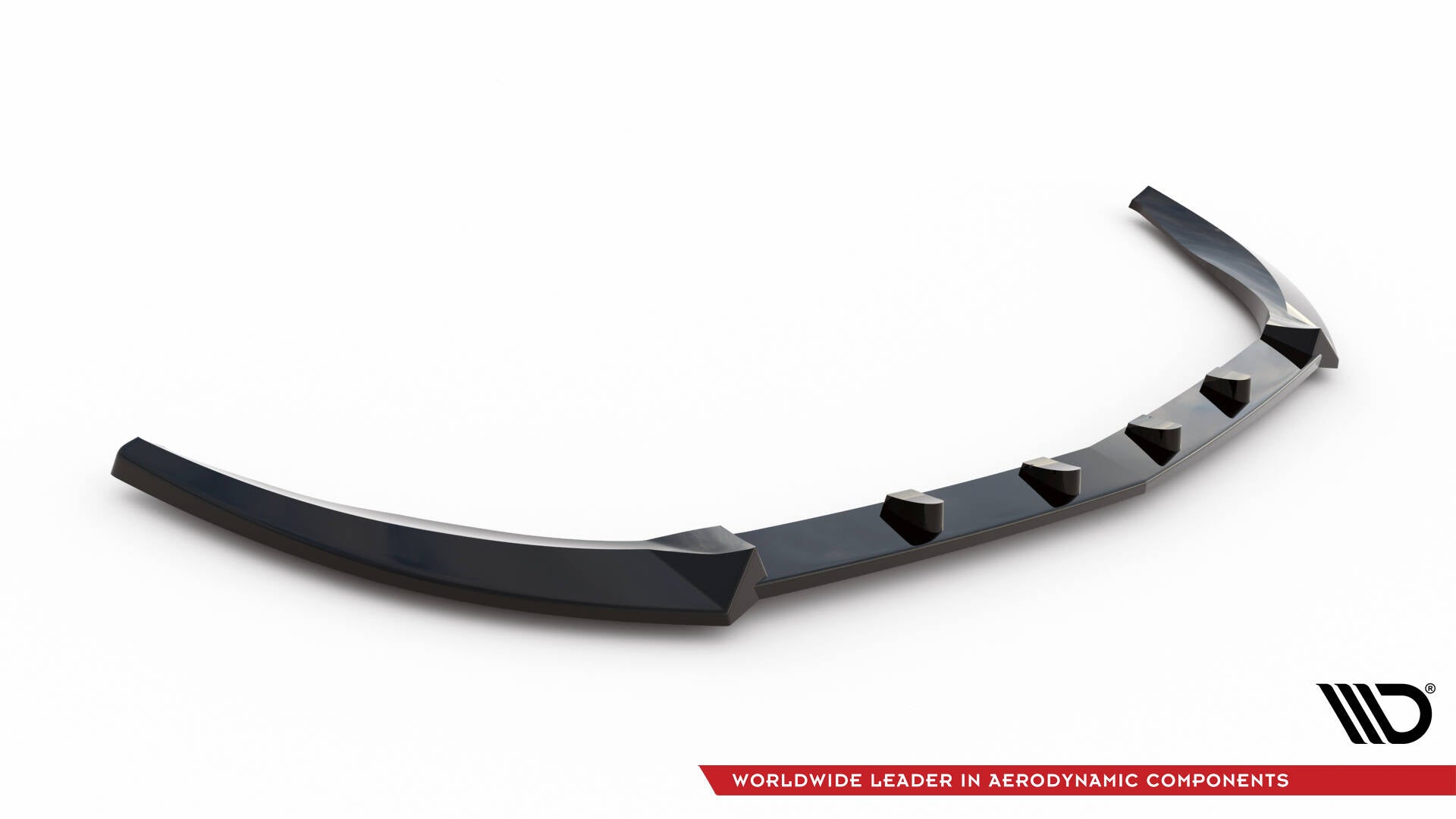 Maxton Front Ansatz für Mercedes-Benz B W246 schwarz Hochglanz