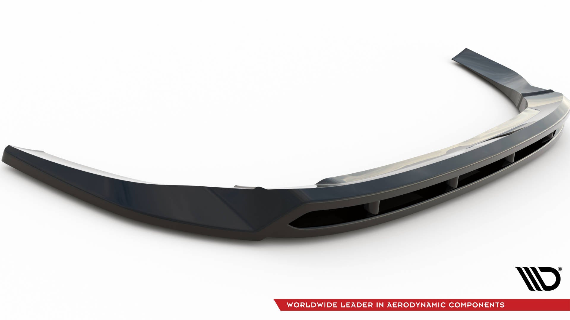 Maxton Front Ansatz für Ford Tourneo Custom Mk1 Facelift schwarz Hochglanz