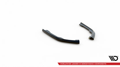 Maxton Heck Ansatz Flaps Diffusor V.2 für BMW 2 Coupe M-Paket G42 schwarz Hochglanz