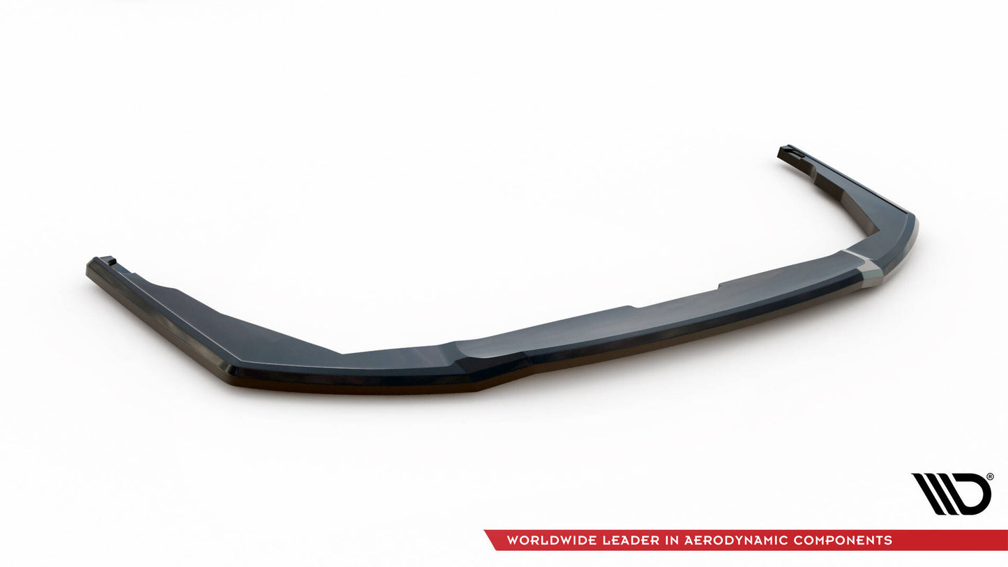 Maxton Zentrale Hinten Splitte Peugeot 308 Mk3 schwarz Hochglanz