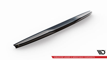 Maxton Spoiler CAP für 3D Audi S4 Limousine B8 schwarz Hochglanz