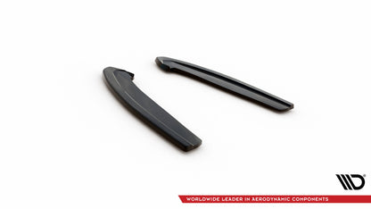 Maxton Heck Ansatz Flaps Diffusor V.5 für Ford Focus Kombi ST Mk4 schwarz Hochglanz