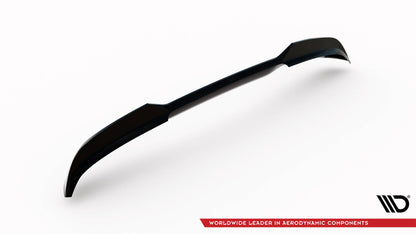 Maxton Spoiler CAP für 3D Porsche Cayenne Mk2 Facelift schwarz Hochglanz