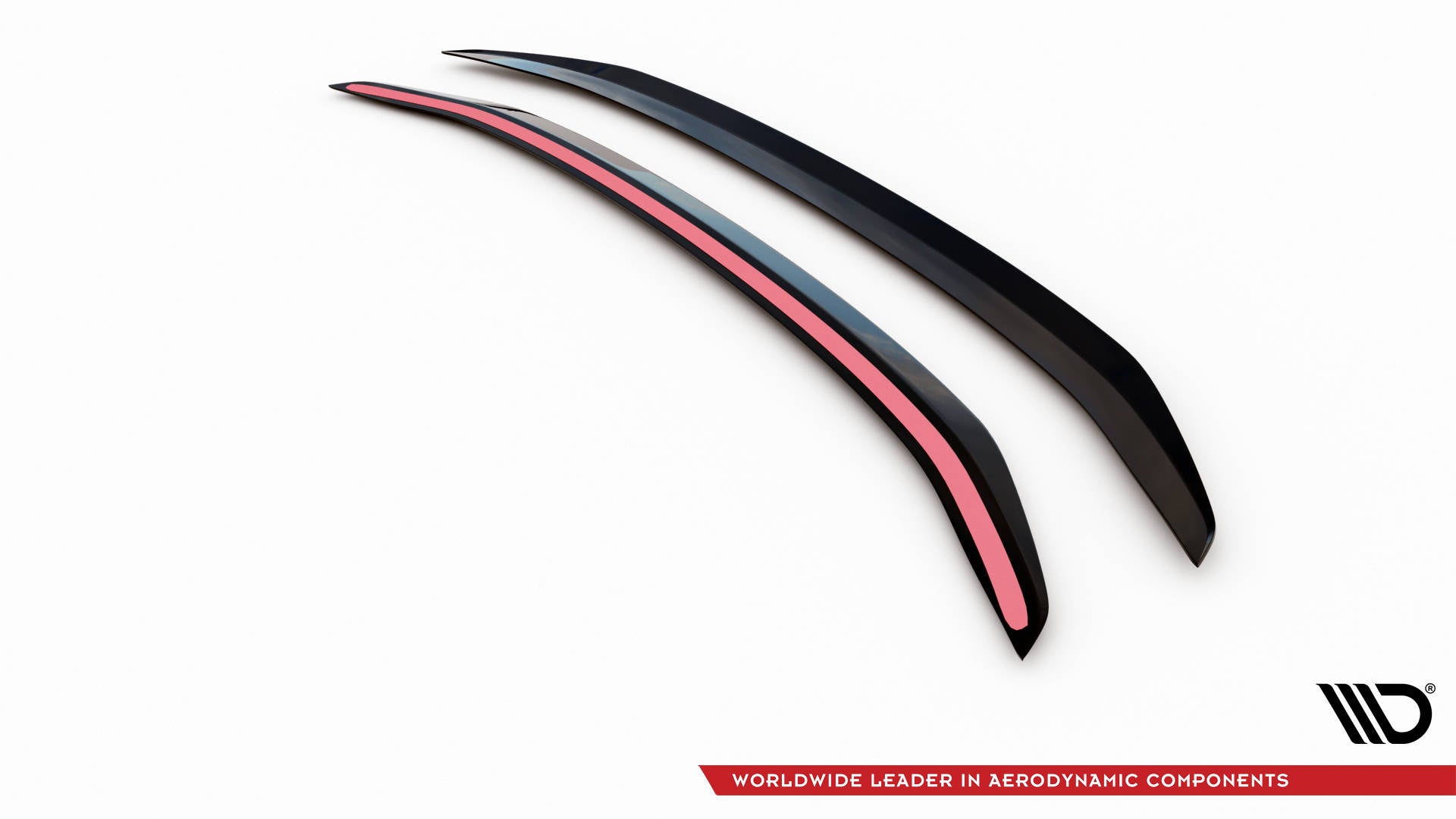Maxton Spoiler CAP für Ford Mustang Mk5 Facelift schwarz Hochglanz