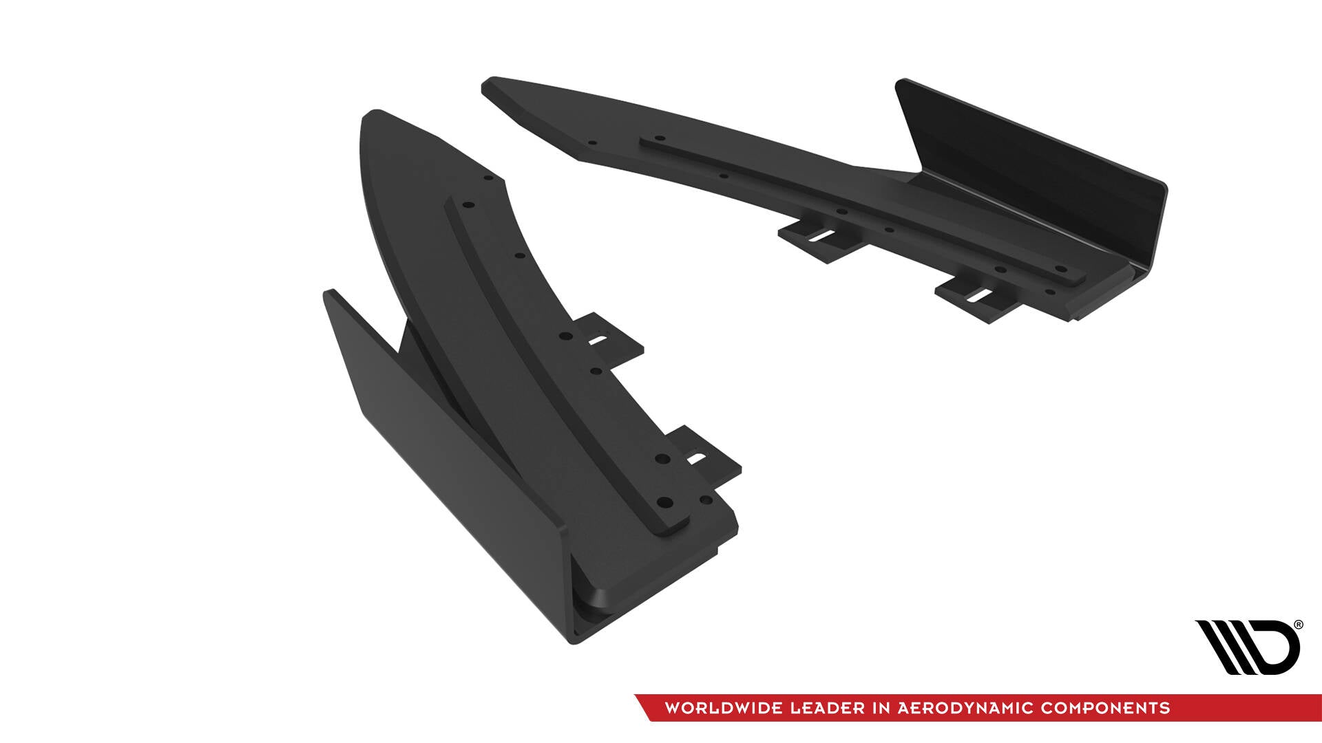 Maxton Street Pro Heck Ansatz Flaps Diffusor +Flaps für Audi S5 / A5 S-Line Coupe / Cabriolet 8T schwarz Hochglanz