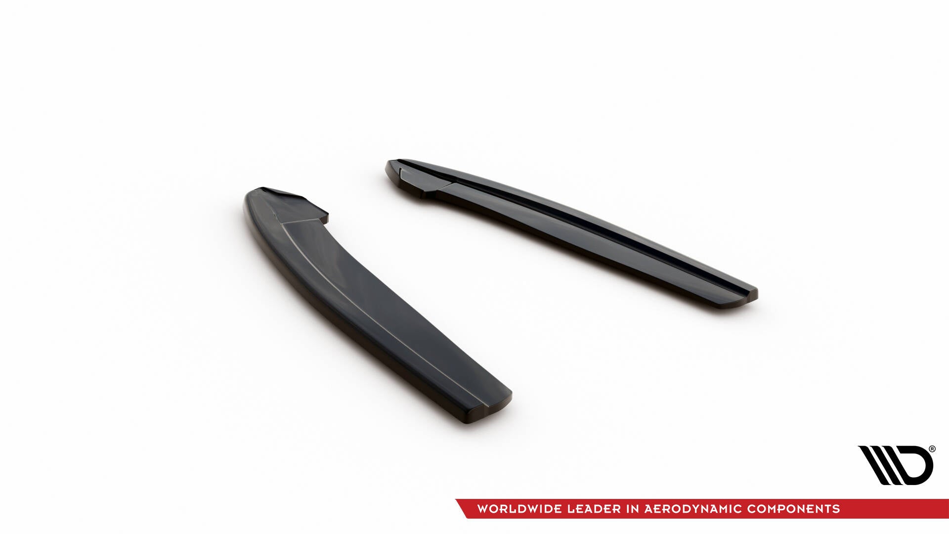Maxton Heck Ansatz Flaps Diffusor V.7 für Ford Focus Kombi ST Mk4 schwarz Hochglanz