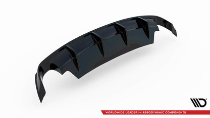 Maxton Diffusor Heck Ansatz für BMW Z4 E89 schwarz Hochglanz
