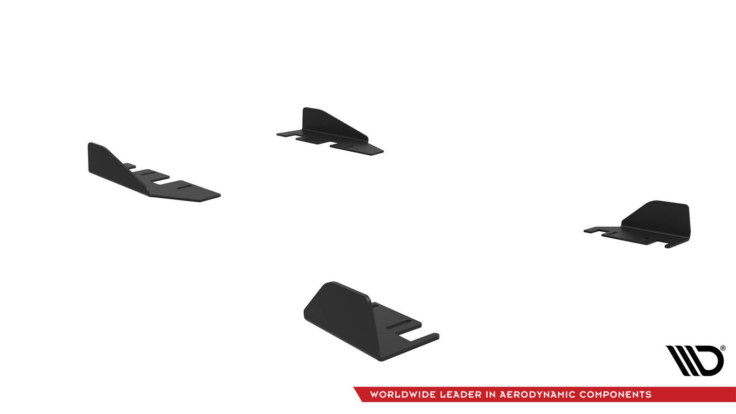 Maxton Side Flaps BMW M2 G87 schwarz Hochglanz