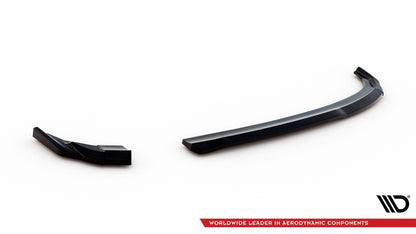 Maxton Heck Ansatz Flaps Diffusor für Audi A3 Sportback 8V Facelift schwarz Hochglanz