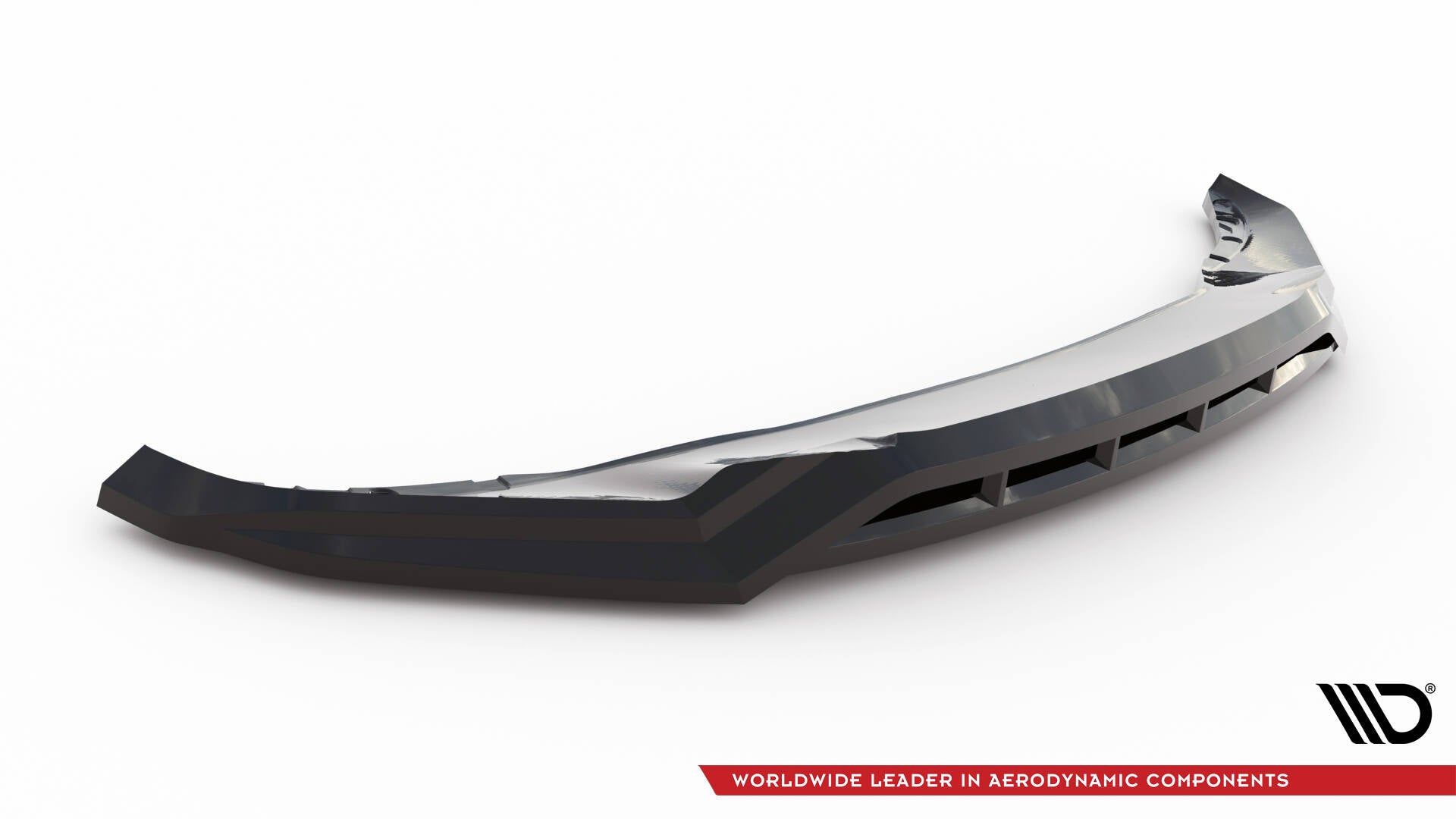 Maxton Front Ansatz V.1 für BMW X5 M-Paket G05 Facelift schwarz Hochglanz