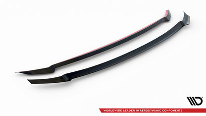 Maxton Spoiler CAP für Hyundai Elantra Mk7 schwarz Hochglanz
