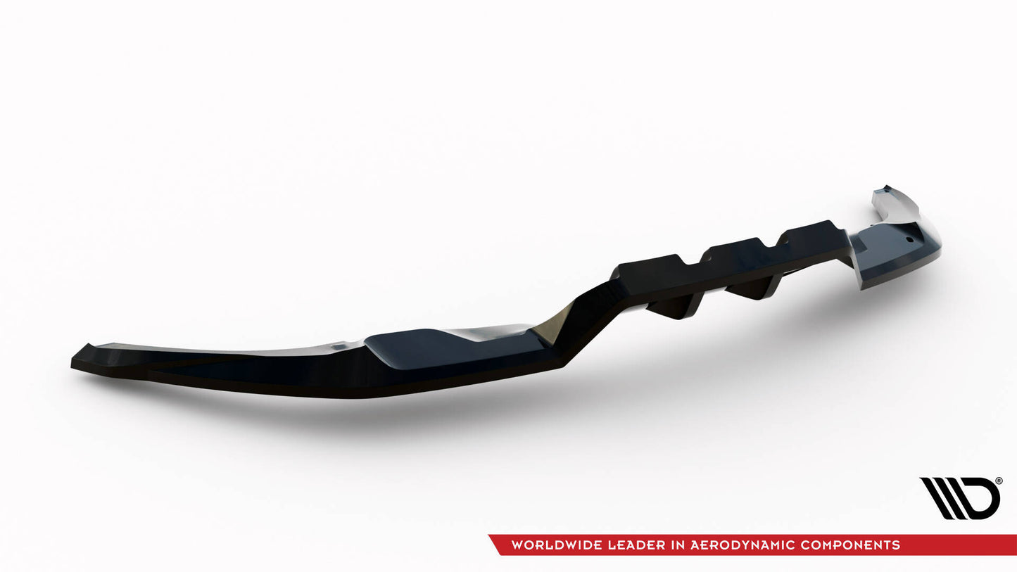 Maxton Mittlerer Diffusor Heck Ansatz DTM Look für Ford Kuga ST Mk1 schwarz Hochglanz